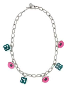 Marni Dice Motif Charm Necklace